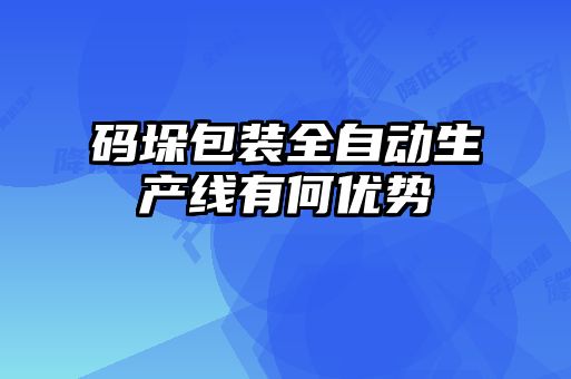 碼垛包裝全自動生產線有何優勢