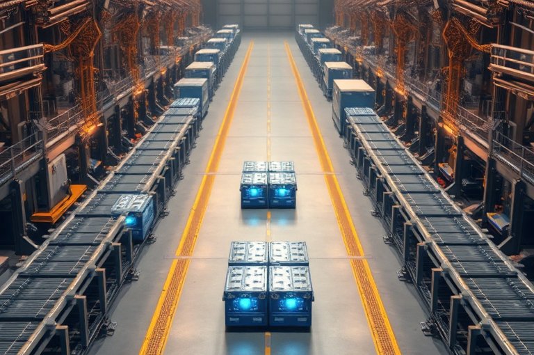 全自動高位多層貨架碼垛機