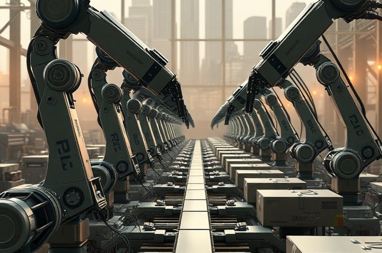 智能碼垛機自動化裝卸提高效率