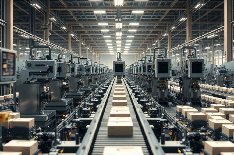 智能機器人碼垛機助力無錫制造業轉型升級