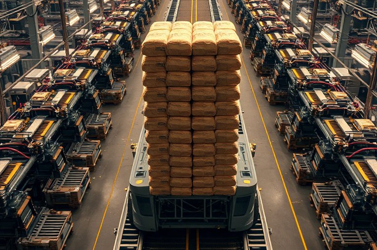 自動化小型碼垛機提高效率節省人力